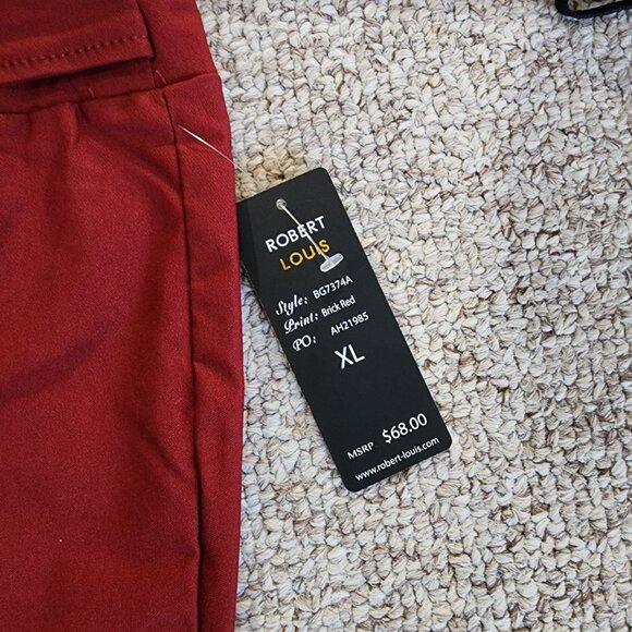 NWT Robert Louis The Classic Ankle Luxury Stretch Pants Size XL - Picture 3 of 9